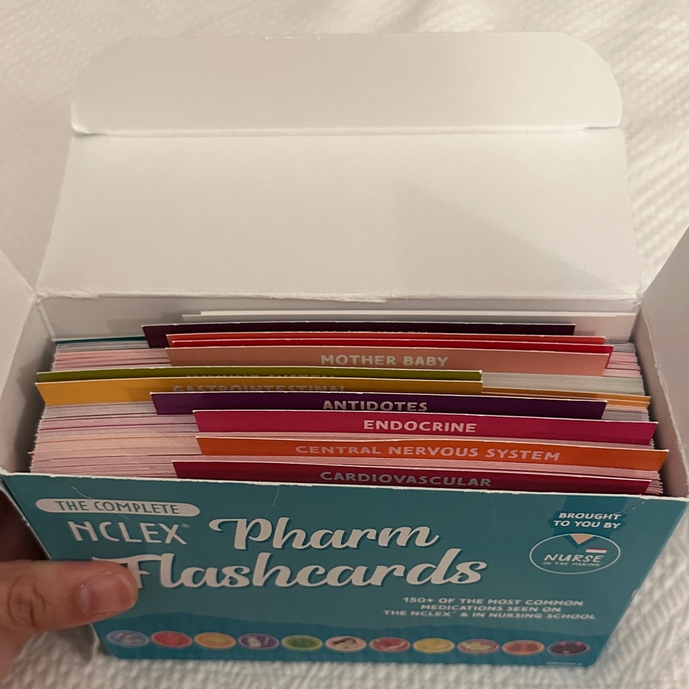 NCLEX Pharm Flashcards - Picture 2 of 2